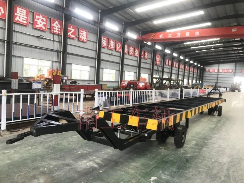 10吨骨架九游在线登录官网-九游online（中国） 双牵引集装箱用全挂车