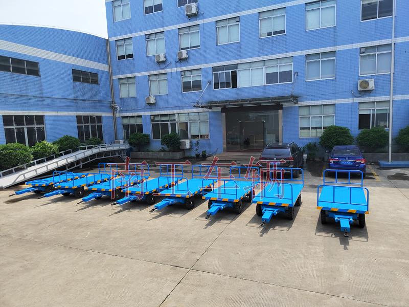 3吨无动力牵引九游在线登录官网-九游online（中国）组前后可拆护栏