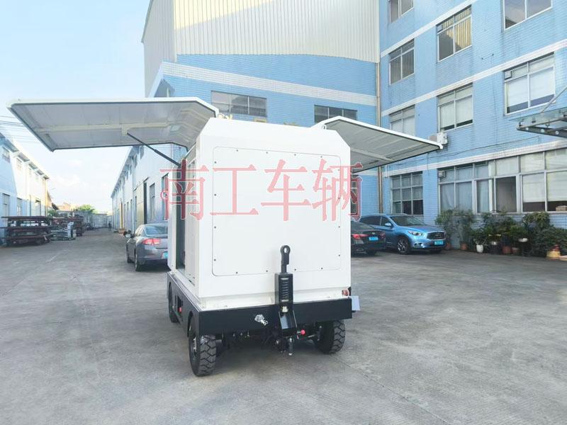 2吨电动九游在线登录官网-九游online（中国） 飞翼箱式电动工具拖车